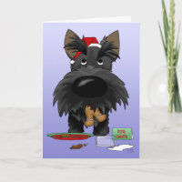 Noël de Terrier d'écossais