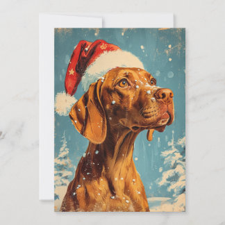 Cartes Pour Fêtes Annuelles Noël de Vizsla