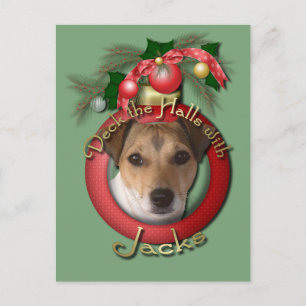 Cartes Pour Fêtes Annuelles Noël - Deck the Halls - Jacks