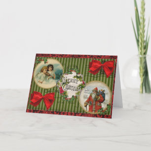 Cartes Pour Fêtes Annuelles Noël démodé