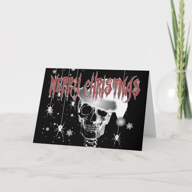 Cartes Pour Fêtes Annuelles Noël déplaisant (Devant)