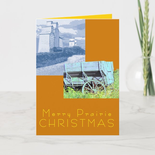 Cartes Pour Fêtes Annuelles Noël des Prairies (Devant)