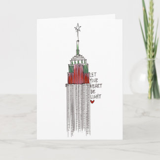 Cartes Pour Fêtes Annuelles Noël d'état d'empire