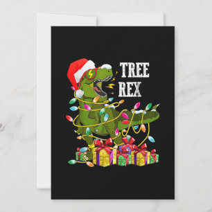 Cartes Pour Fêtes Annuelles Noël Dinosaure Arbre Rex Pajamas Hommes Garçons En