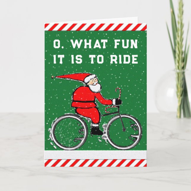 Cartes Pour Fêtes Annuelles Noël drôle (Devant)