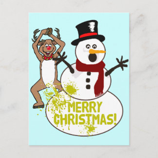 Cartes Pour Fêtes Annuelles Noël drôle