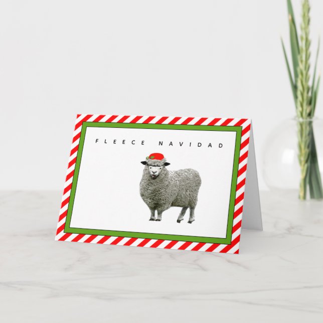 Cartes Pour Fêtes Annuelles Noël drôle (Devant)