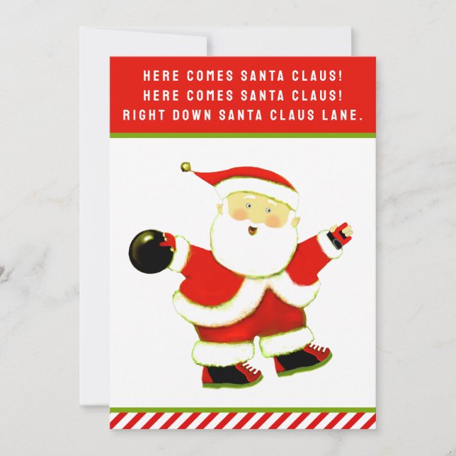 Cartes Pour Fêtes Annuelles Noël drôle (Devant)