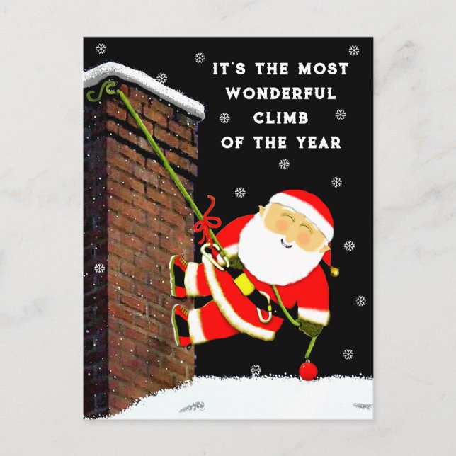 Cartes Pour Fêtes Annuelles Noël drôle (Devant)