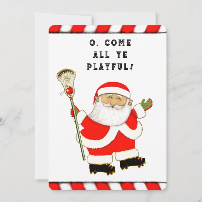Cartes Pour Fêtes Annuelles Noël drôle de crosse (Devant)