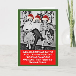 Cartes Pour Fêtes Annuelles Noël drôle de photo