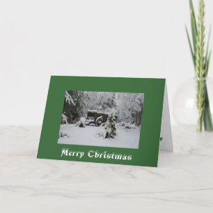 Cartes Pour Fêtes Annuelles Noël du marcheur