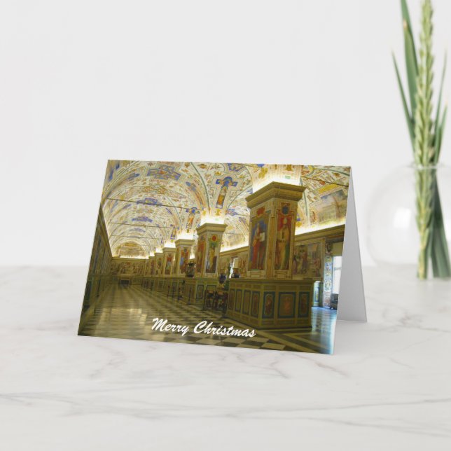 Cartes Pour Fêtes Annuelles noël du musée du vatican (Devant)
