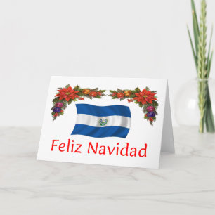 Cartes Pour Fêtes Annuelles Noël du Salvador