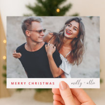 Noël élégant | Photo moderne en couple tendance