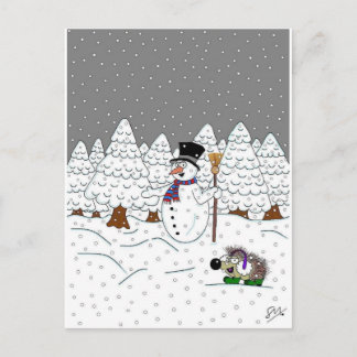 Cartes Pour Fêtes Annuelles Noël en Bois magique