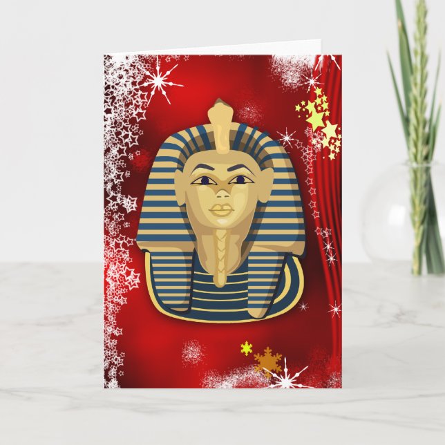Cartes Pour Fêtes Annuelles Noël en Egypte (Devant)