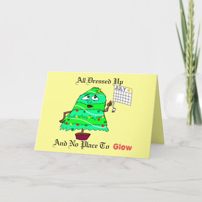 Cartes Pour Fêtes Annuelles Noël en juillet (Devant)
