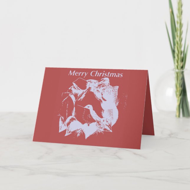 Cartes Pour Fêtes Annuelles Noël en poudre de sucre (Devant)