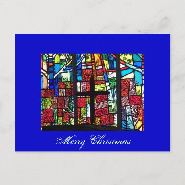 Cartes Pour Fêtes Annuelles Noël en verre tendu (Devant)