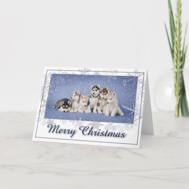 Cartes Pour Fêtes Annuelles Noël enroué (Devant)