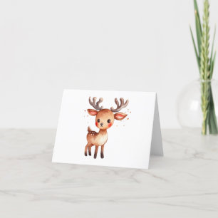 Cartes Pour Fêtes Annuelles Noël et Renard de Fêtes, mignons et adorables