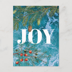 Cartes Pour Fêtes Annuelles Noël été Ocean Beach Joie Noël
