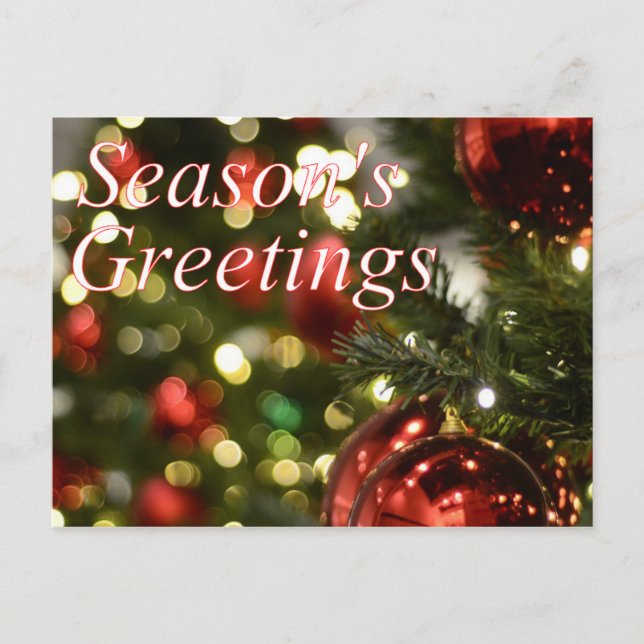 Cartes Pour Fêtes Annuelles Noël festif (Devant)