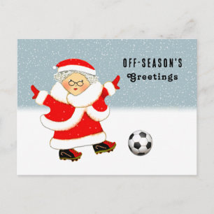 Cartes Pour Fêtes Annuelles Noël Foot