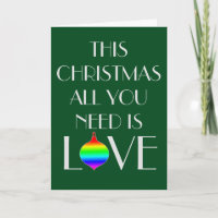 Noël gay classique et élégant
