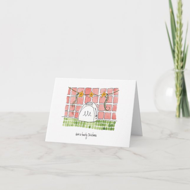 Cartes Pour Fêtes Annuelles Noël gras (Devant)