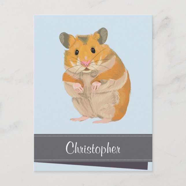 Cartes Pour Fêtes Annuelles Noël Hammy (Devant)