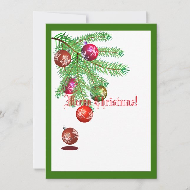 Cartes Pour Fêtes Annuelles Noël japonais (Devant)