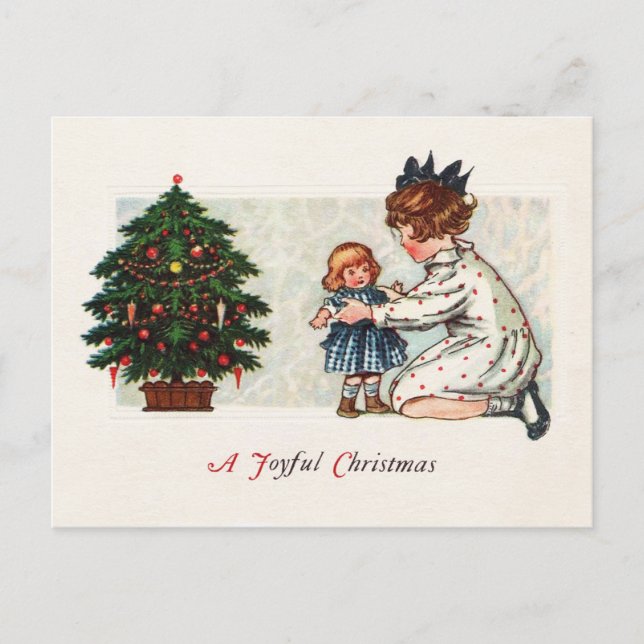 Cartes Pour Fêtes Annuelles Noël joyeux - cru (Devant)