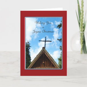 Cartes Pour Fêtes Annuelles Noël joyeux, Église du Vieux Pays