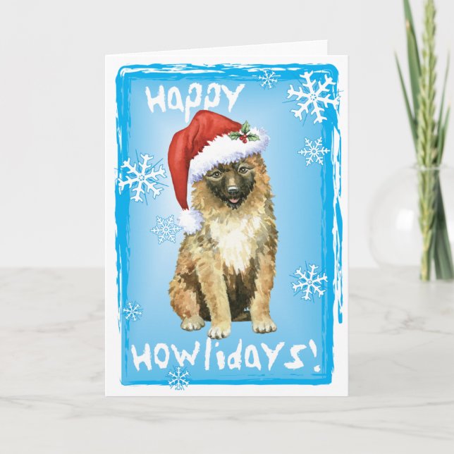 Cartes Pour Fêtes Annuelles Noël Laekenois belge (Devant)