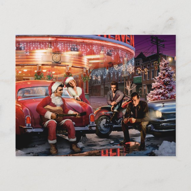 Cartes Pour Fêtes Annuelles Noël légendaire (Devant)