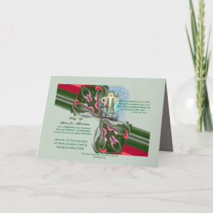 Cartes Pour Fêtes Annuelles Noël liturgique d'avènement a prêté l'information