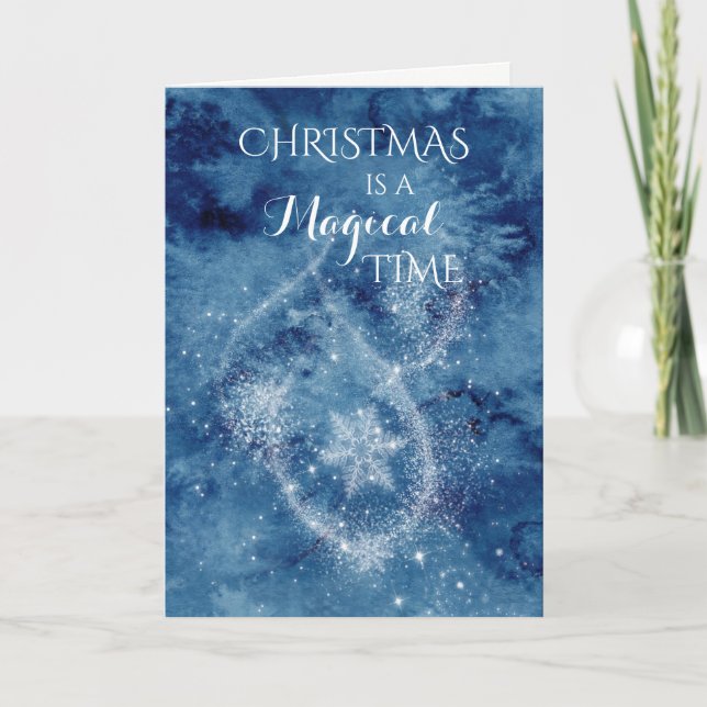 Cartes Pour Fêtes Annuelles Noël magique (Devant)