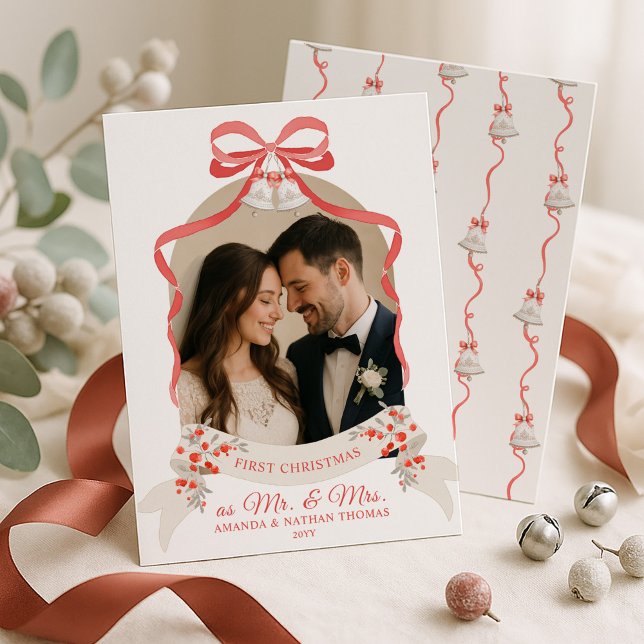 Cartes Pour Fêtes Annuelles Noël marié (Créateur téléchargé)