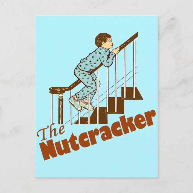 Cartes Pour Fêtes Annuelles Noël Matin Le Casse-Noisette (Devant)