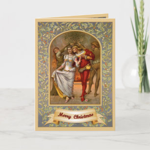 Cartes Pour Fêtes Annuelles Noël médiéval