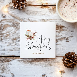 Cartes Pour Fêtes Annuelles Noël minimaliste