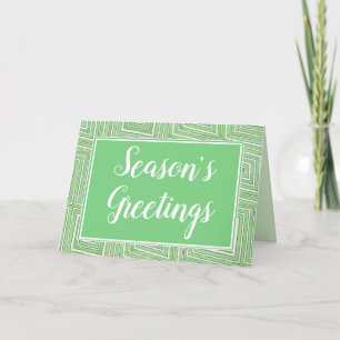 Cartes Pour Fêtes Annuelles Noël moderne et festif