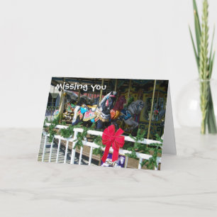 CARTES POUR FÊTES ANNUELLES "NOËL NE SERA PAS LE MÊME SANS VOUS"