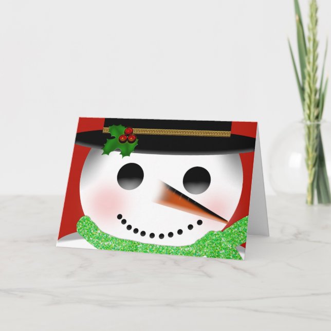 CARTES POUR FÊTES ANNUELLES NOËL - NEIGE - ENFANTS (Devant)