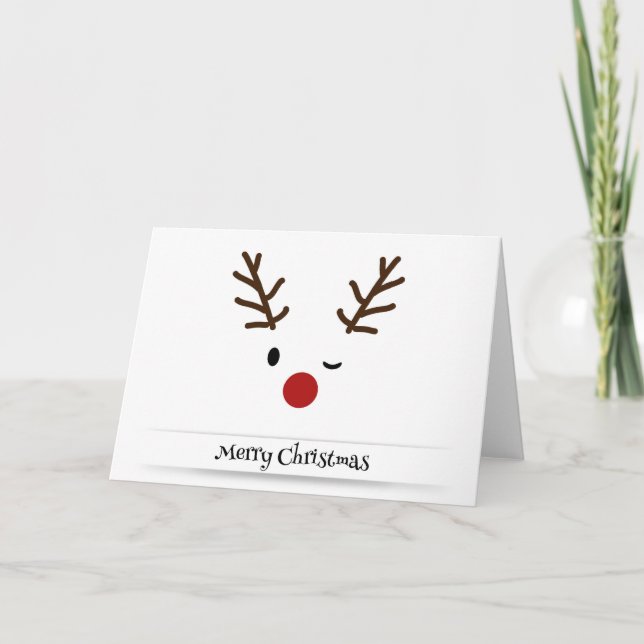 Cartes Pour Fêtes Annuelles noël nouvelle conception (Devant)