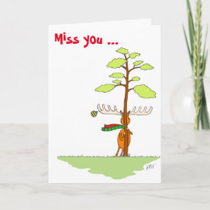 Cartes Pour Fêtes Annuelles Noël: Oie (timide)