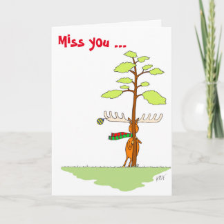 Cartes Pour Fêtes Annuelles Noël : Oie (timide)