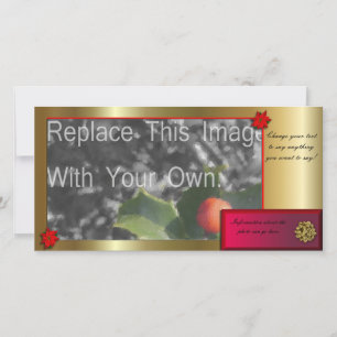 Cartes Pour Fêtes Annuelles Noël ou Hannukah voeux de Noël